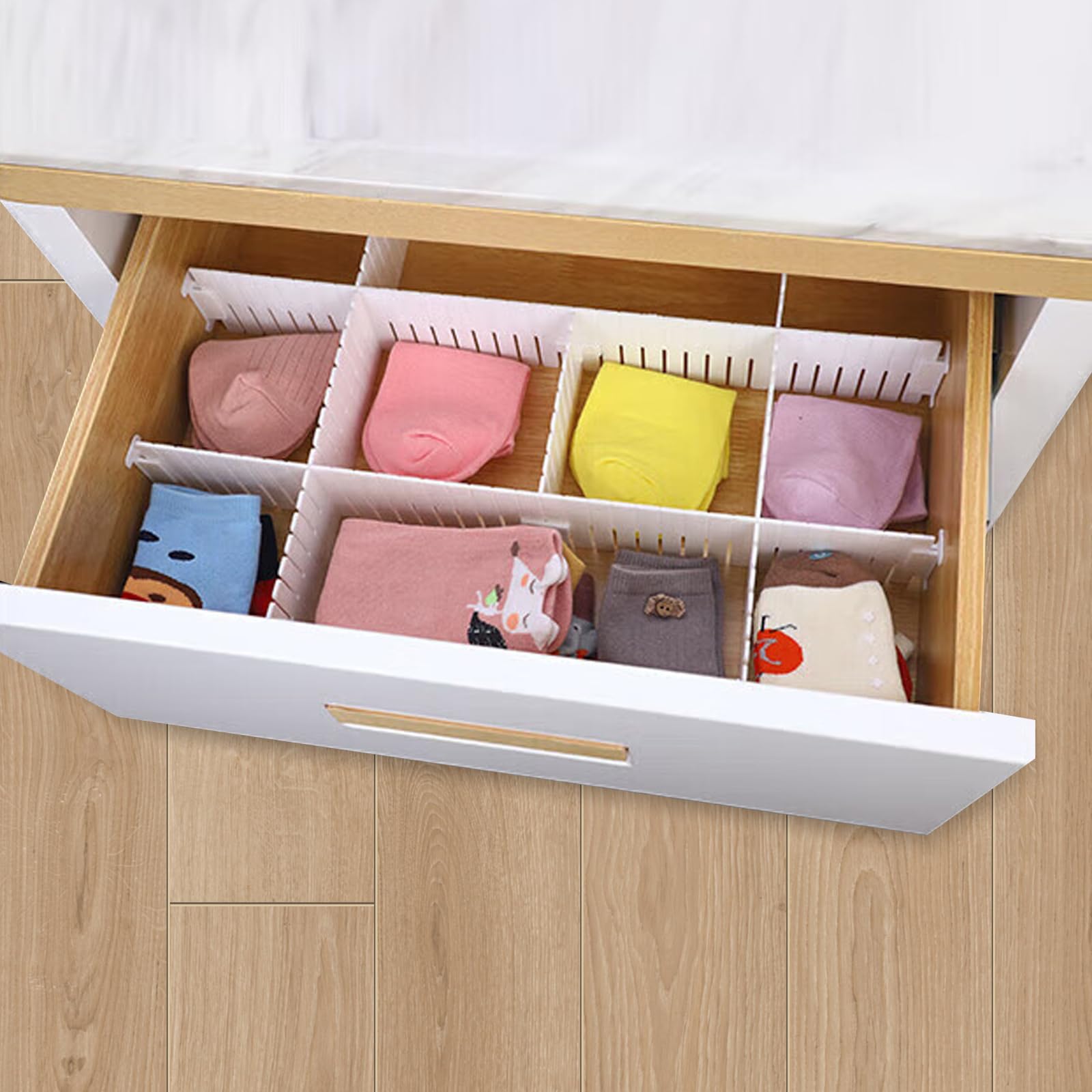 24 verstelbare ladeverdelers, ladeverdelers, verstelbare lade-inzetstukken, keukenladeverdelers voor laden, organizer, keuken, kantoor, badkamer, ondergoed, sokken, lade organizer verdelers, 32x7cm 24 verstelbare ladeverdelers, ladeverdelers, verstelbare lade-inzetstukken, keukenladeverdelers voor laden, organizer, keuken, kantoor, badkamer, ondergoed, sokken, lade organizer verdelers, 32x7cm