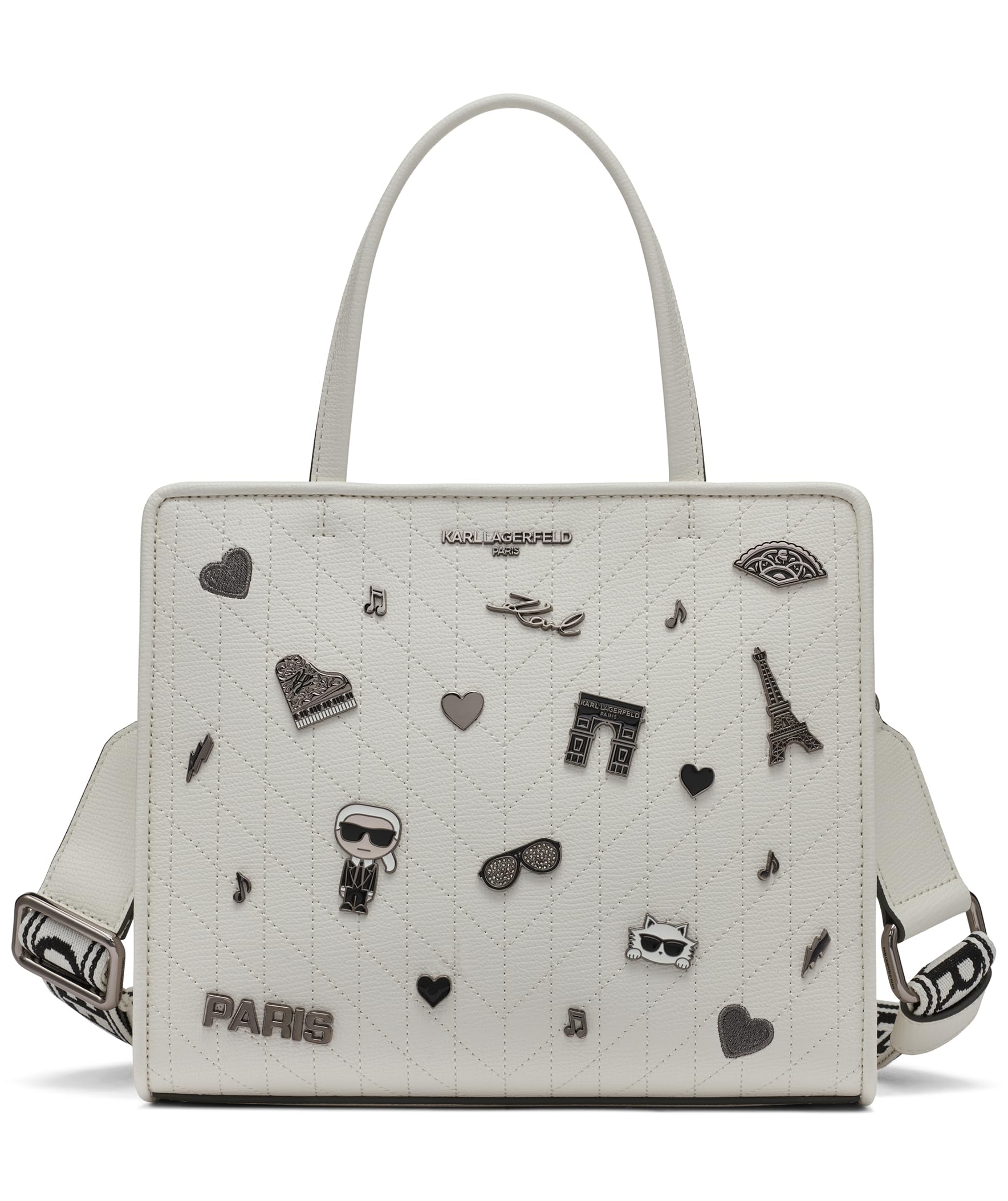 KARL LAGERFELD Women's Maybelle Pins Satchel