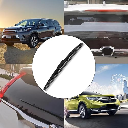 Miniatura 6 de Limpiaparabrisas trasero de 12.6 pulgadas, compatible con Honda CRV ventana trasera 2012 2013 2014 2015 2016 y más automóviles, repuesto de