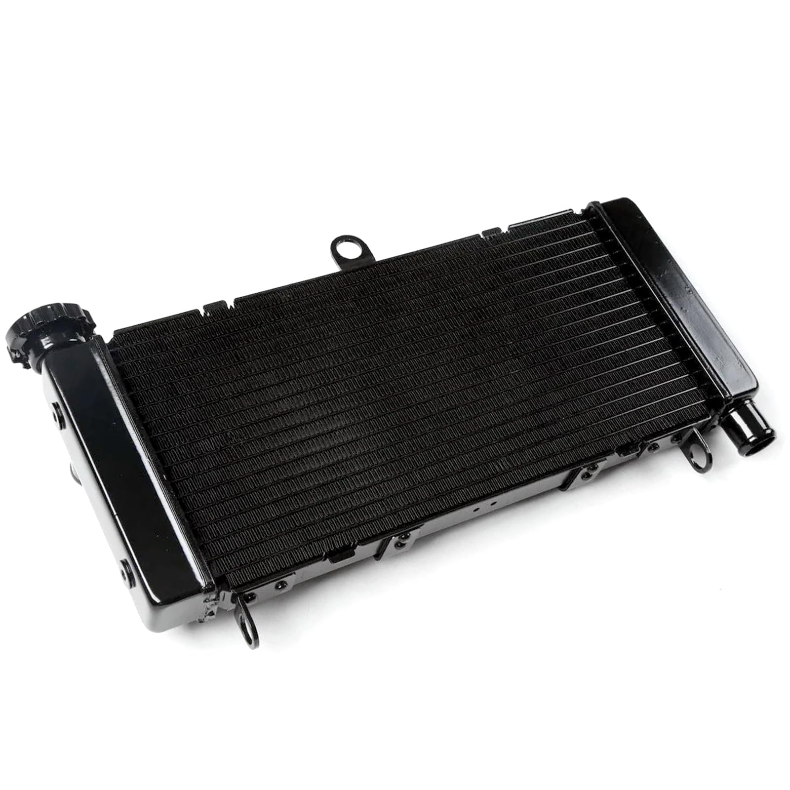 Radiatore Raffreddamento Motore Moto per Honda CB600F HORNET 600 1998-2006, Nero