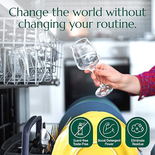Miniatura 7 de CLEANOMIC Liquid Sparkle - Abrillantador de platos - Ayuda de enjuague para lavavajillas
