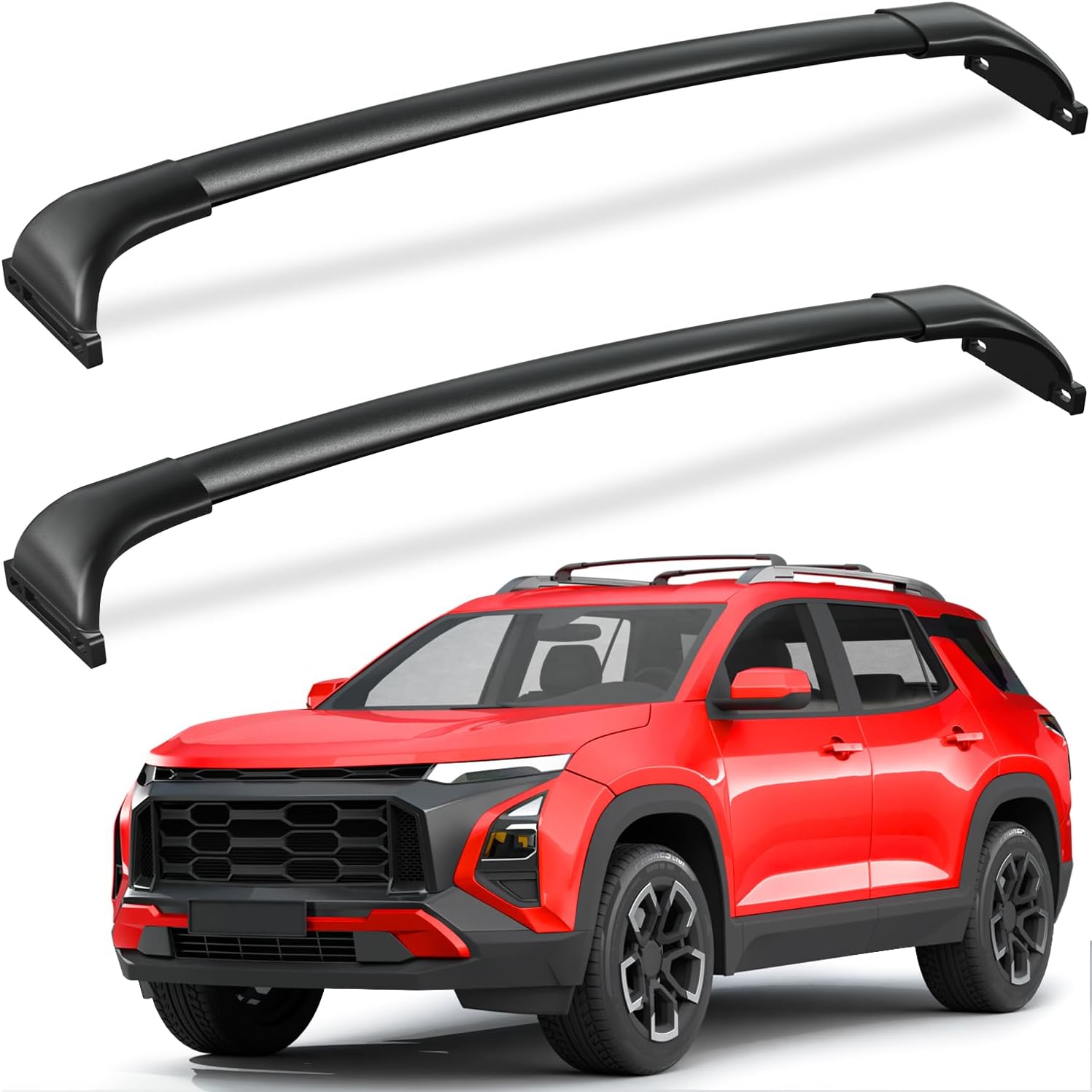 FengYu Roof Rack Cross Bars for 2025–2026 Chevrolet Equinox (Raised Side Rails)