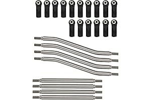 8Pcs Axial Capra Upgrades Steering Link Rod