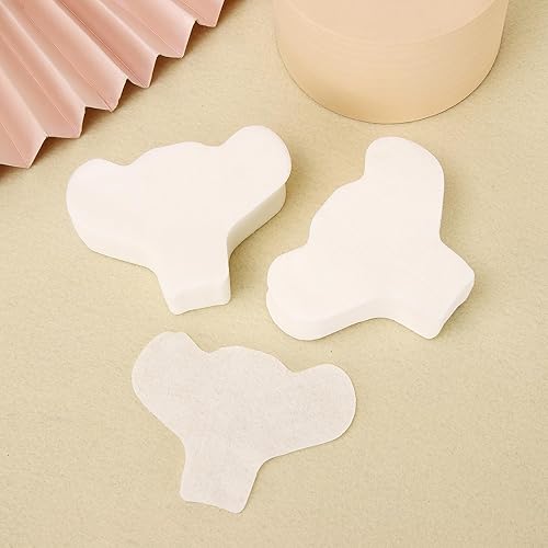 Miniatura 2 de MoyRetty 100 piezas desechables de algodón no tejido para la nariz, spa natural cuidado de la piel cosmética hoja de papel facial ojo nariz cara y