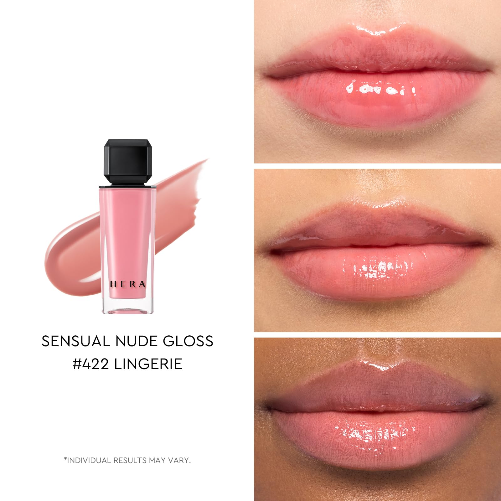 Amazon.com : HERA Sensual Nude Lip Gloss #422 LINGERIE