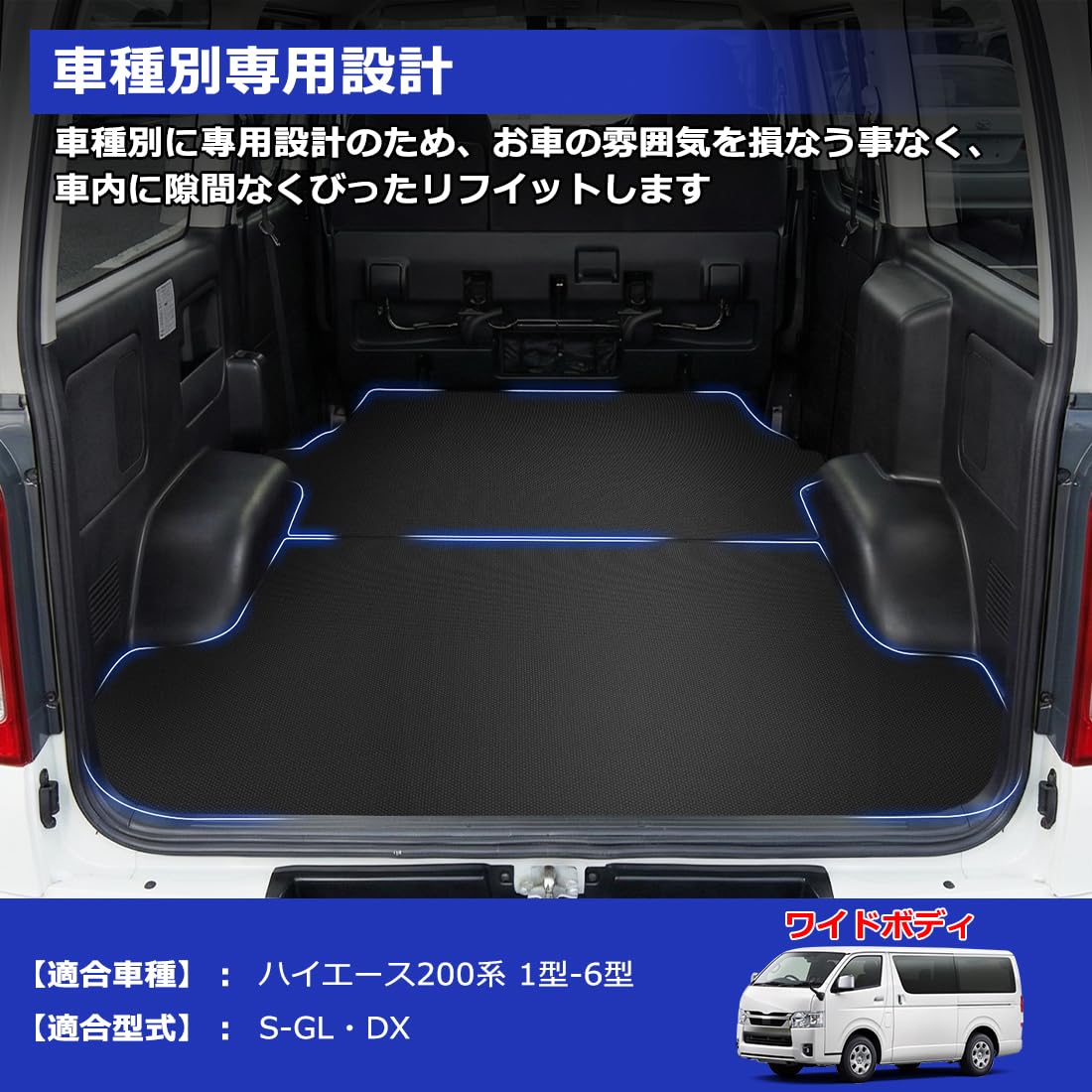 Amazon.co.jp: 「国内企業販売」SUNVIC ハイエース 200系 1-6型