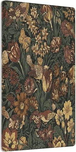 Miniatura 89 de Cubierta de interruptor de luz de palanca doble de 2 cuadras, color rosa, hongos, flores, placa de pared, placa frontal eléctrica, retro, años 70,