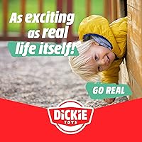 Vista 6 de Dickie 203739004ONL Claus Tractor + Trailer 65 cm Children's Toy Freewheel Mechanism Agricultural Vehicle Sound and Light Suitable for Ages 3