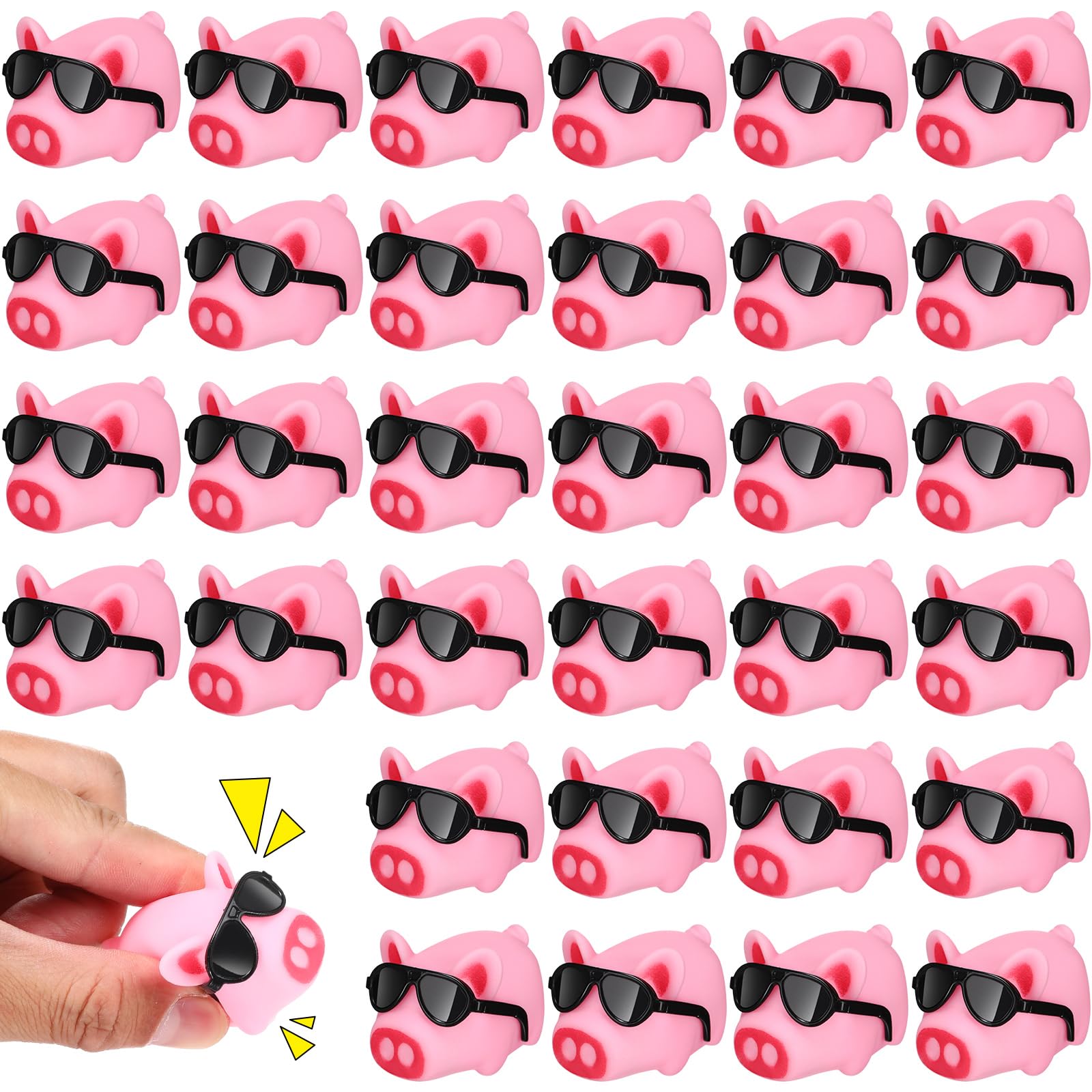 Amazon.co.jp: Liliful 200個 ミニラバーブタと人形用サングラス