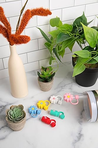 Miniatura 6 de 6 fundas Stanley para popotes de 30 y 40 onzas, bonitas fundas de silicona para Stanley, 0.394 in de silicona para copa Stanley