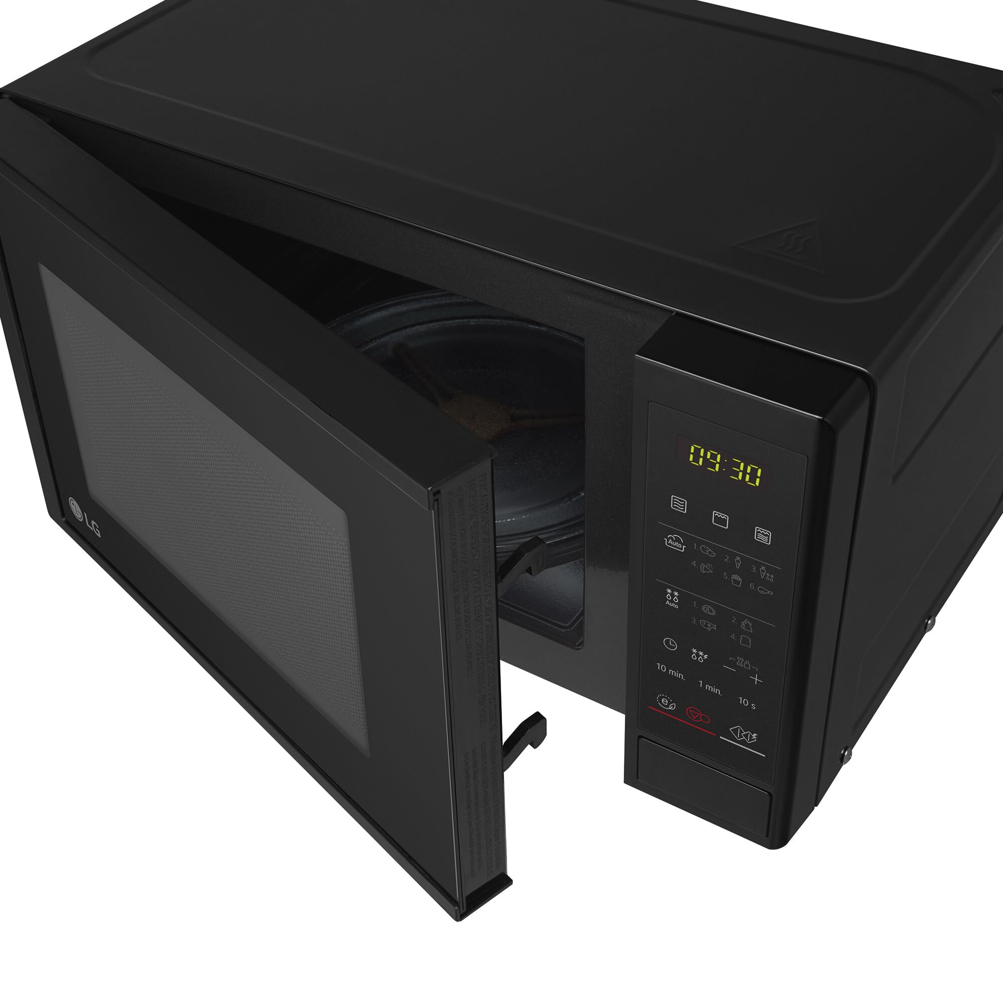 LG MH6042D - Microondas con Grill y Display Digital, Capacidad de 20 litros, 700W, 5 Niveles de Potencia, Easy Clean, Grill de Cuarzo Color Negro