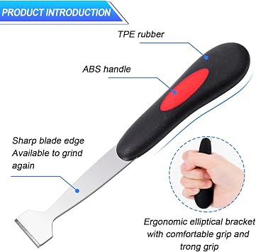 Windshield Removal Tools Universal Car Windscreen Quick Release Cold Knife Windshield and car Window Glass Urethane Scraper Tool Set,7-piece Set