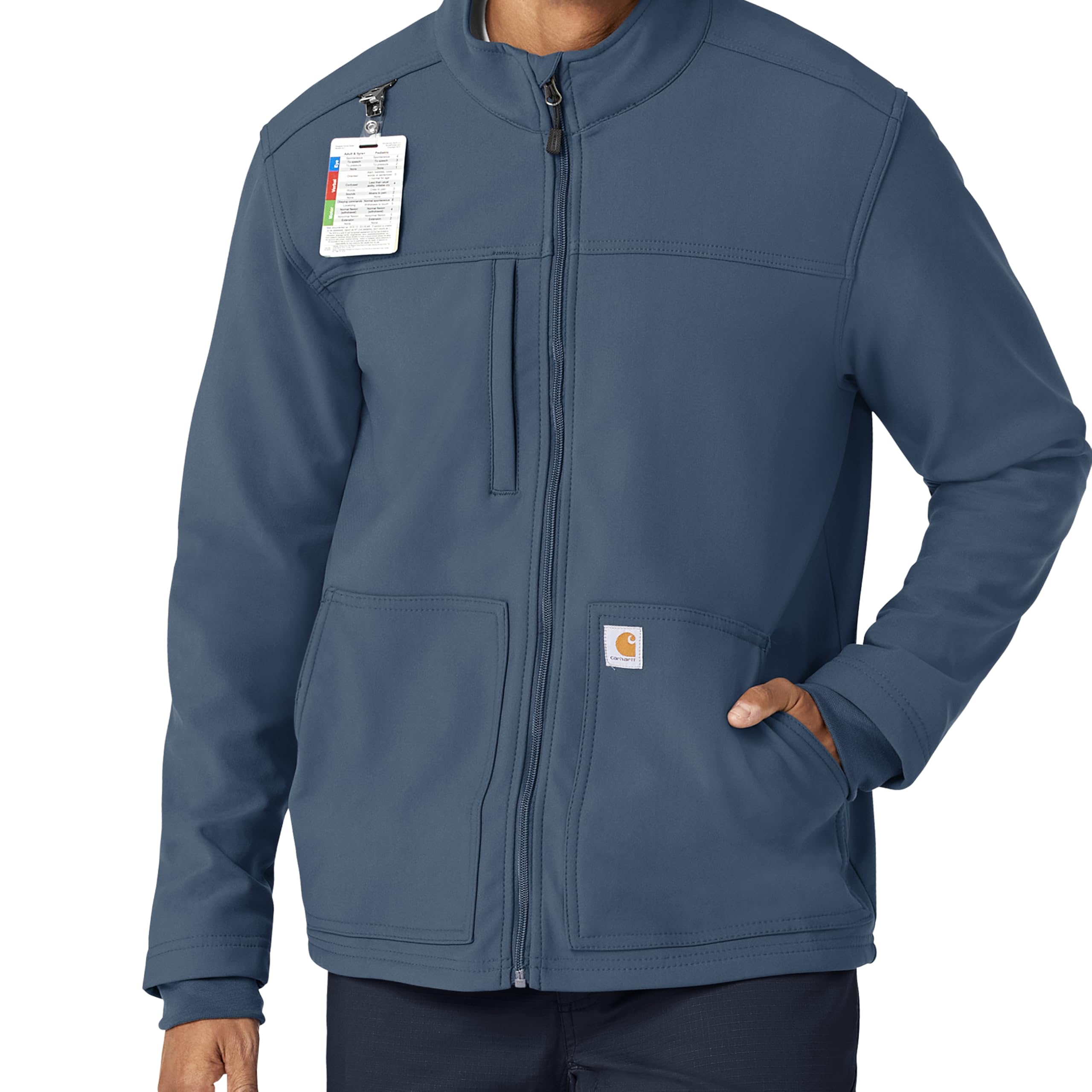 Carhartt C80023 Strój roboczy, męska bluza z polaru Rugged Flex® o nowoczesnym kroju, L
