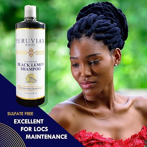 Miniatura 2 de Champú de carbón activado con limón negro (12 oz.)