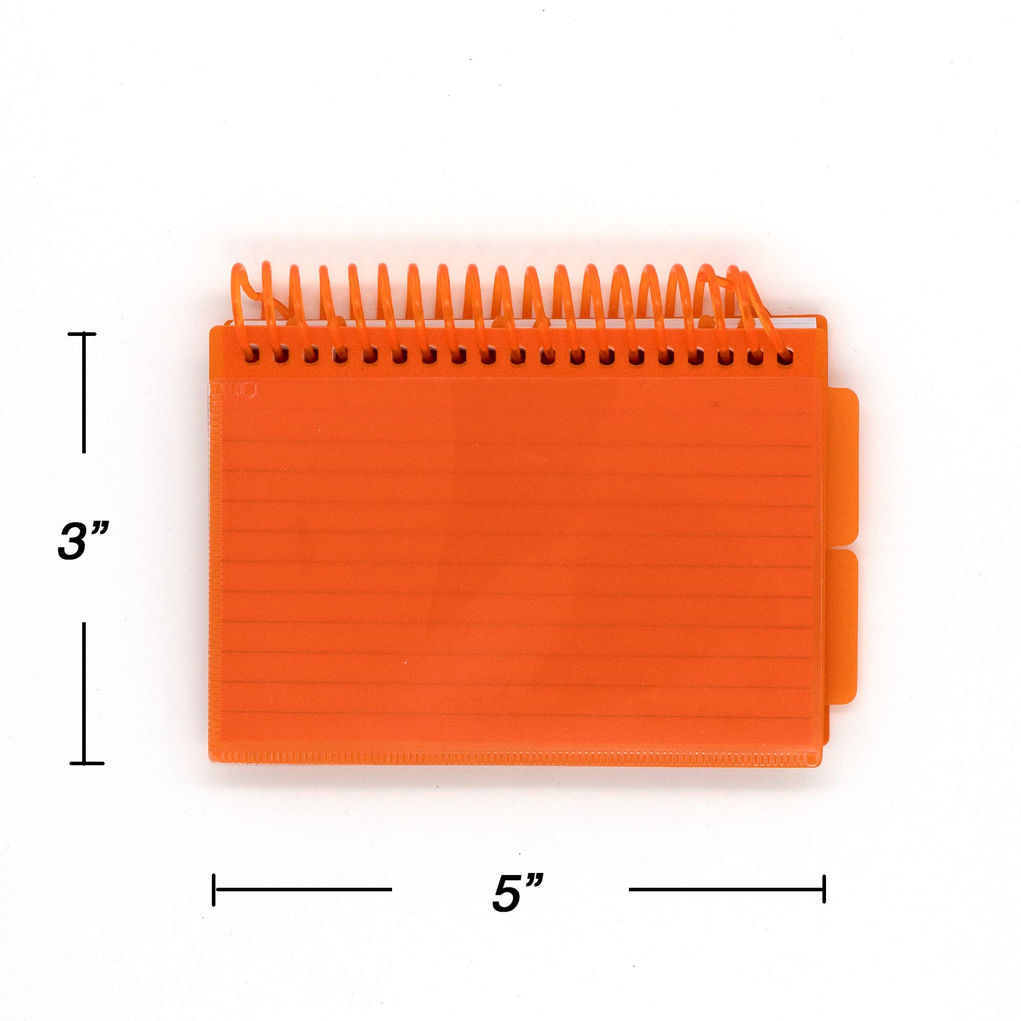 Aazon.co : BAZIC 50 Ct. Spiral Bound 3\" X 5\" Ruled White Index Card...