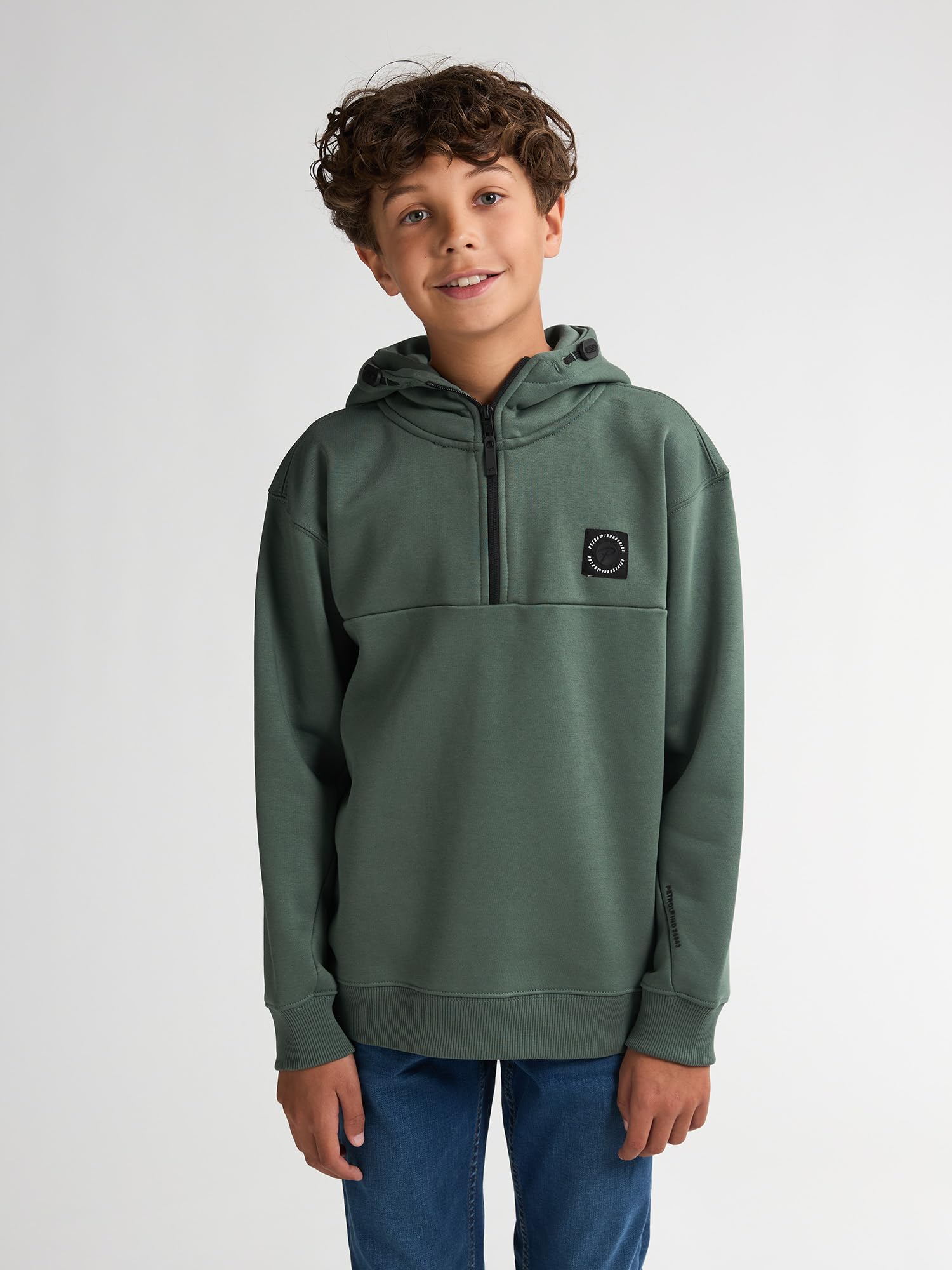 Petrol Industries - Hoodie mit Reißverschluss Redwood