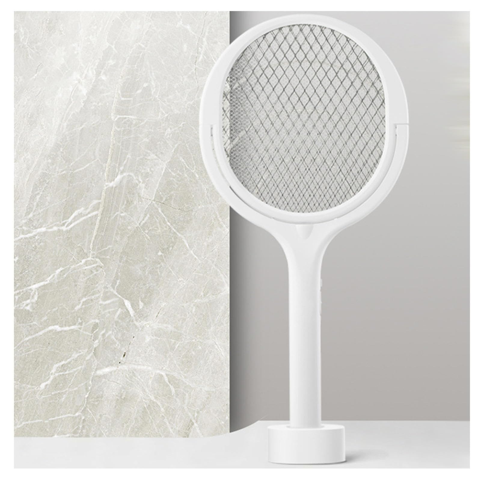 FAXIOAWA Tapette à Mouches électrique à Fruits 5 en 1 Multifonction Tapette à Mouches Grab and Go Hand Held Bug Zapper sans Danger pour Les Enfants et Les Femmes Enceintes