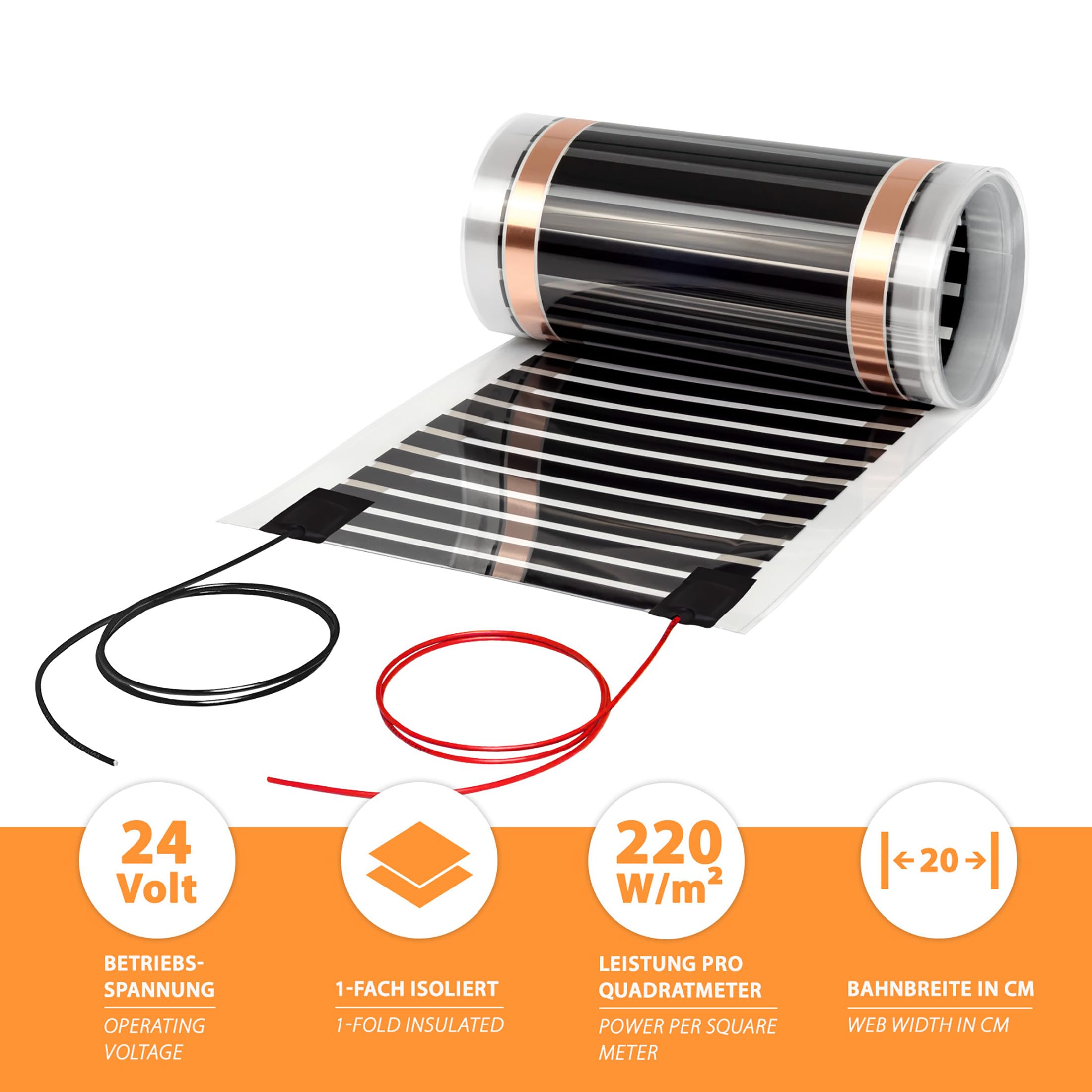 Floor Heating Electric Infrared Film | Underfloor Heating Film Korea