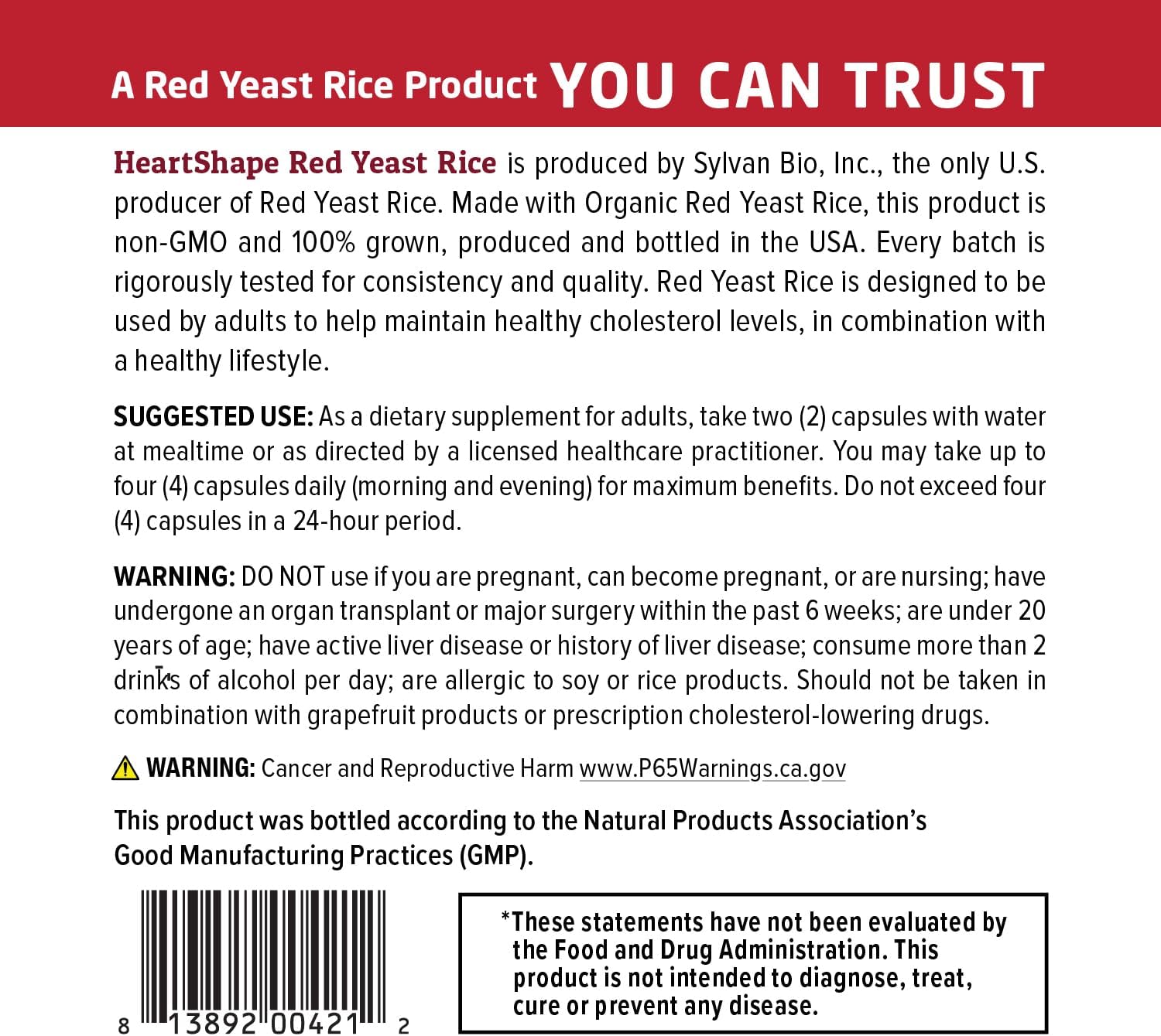 Red Yeast Rice 240 Count (Pack of 1)