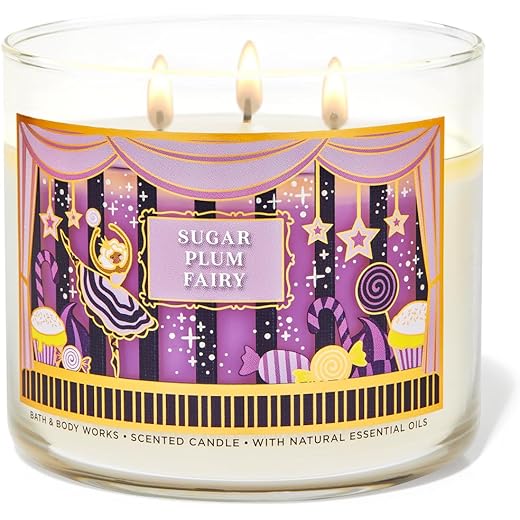 Sugar Plum Fairy 3-Wick Candle 411g