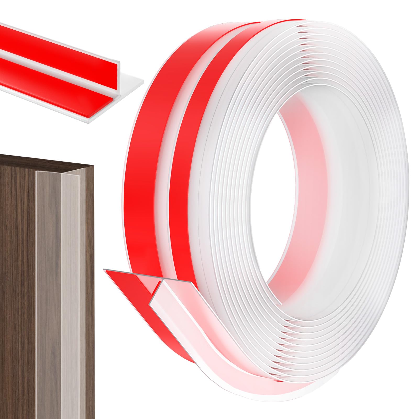 Bruiefpap Double-Sided Silicone Weather Stripping