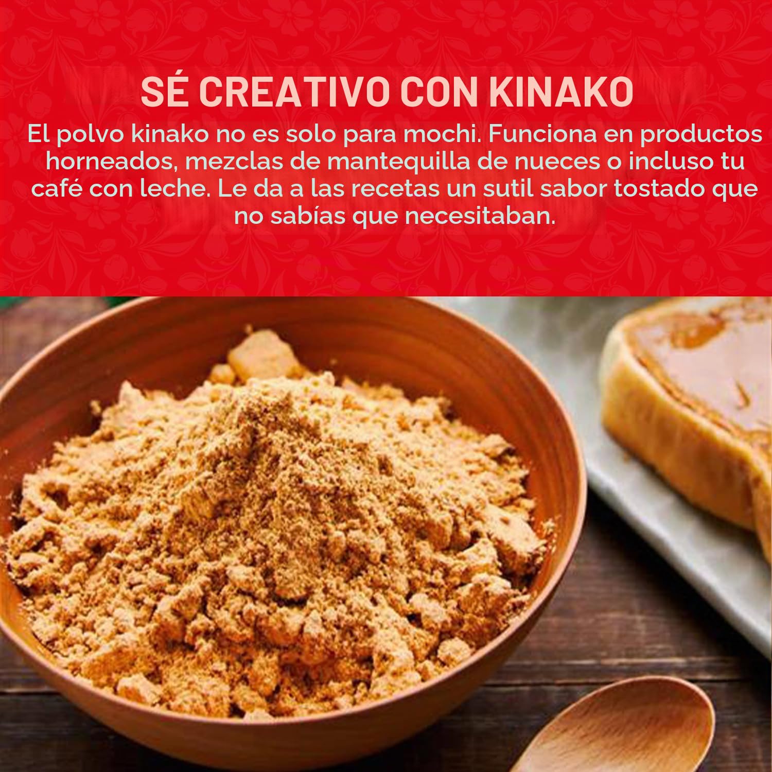 Amazon.com: Kinako (harina de poroto de soja tostada) de Shirakiku
