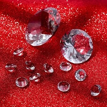 Amazon.com: Jucoan 12 Pack 2 Inch/50 mm Diamond Shaped Glass