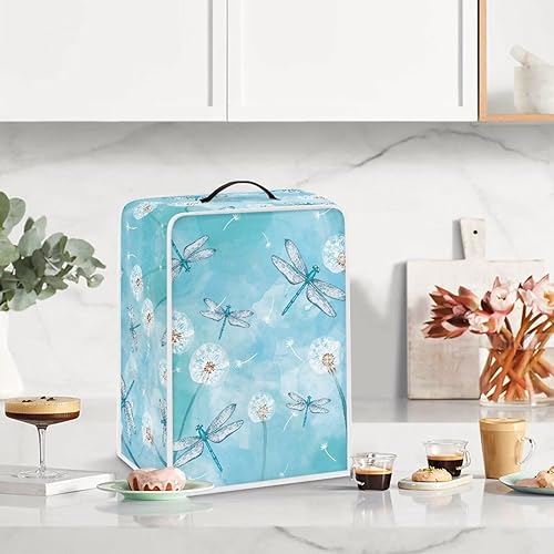 Miniatura 9 de Cubierta antipolvo para cafetera de gallo, con diseño de girasol, cubierta para batidora o licuadora, de poliéster, antihuellas dactilares, a prueba