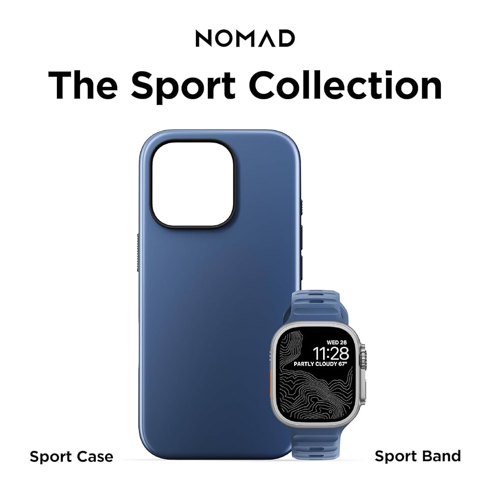 新品16Promax用NOMAD MagneticLeatherBack Magnetic Leather Back - iPhone 16 Pro Max | Rustic Brown