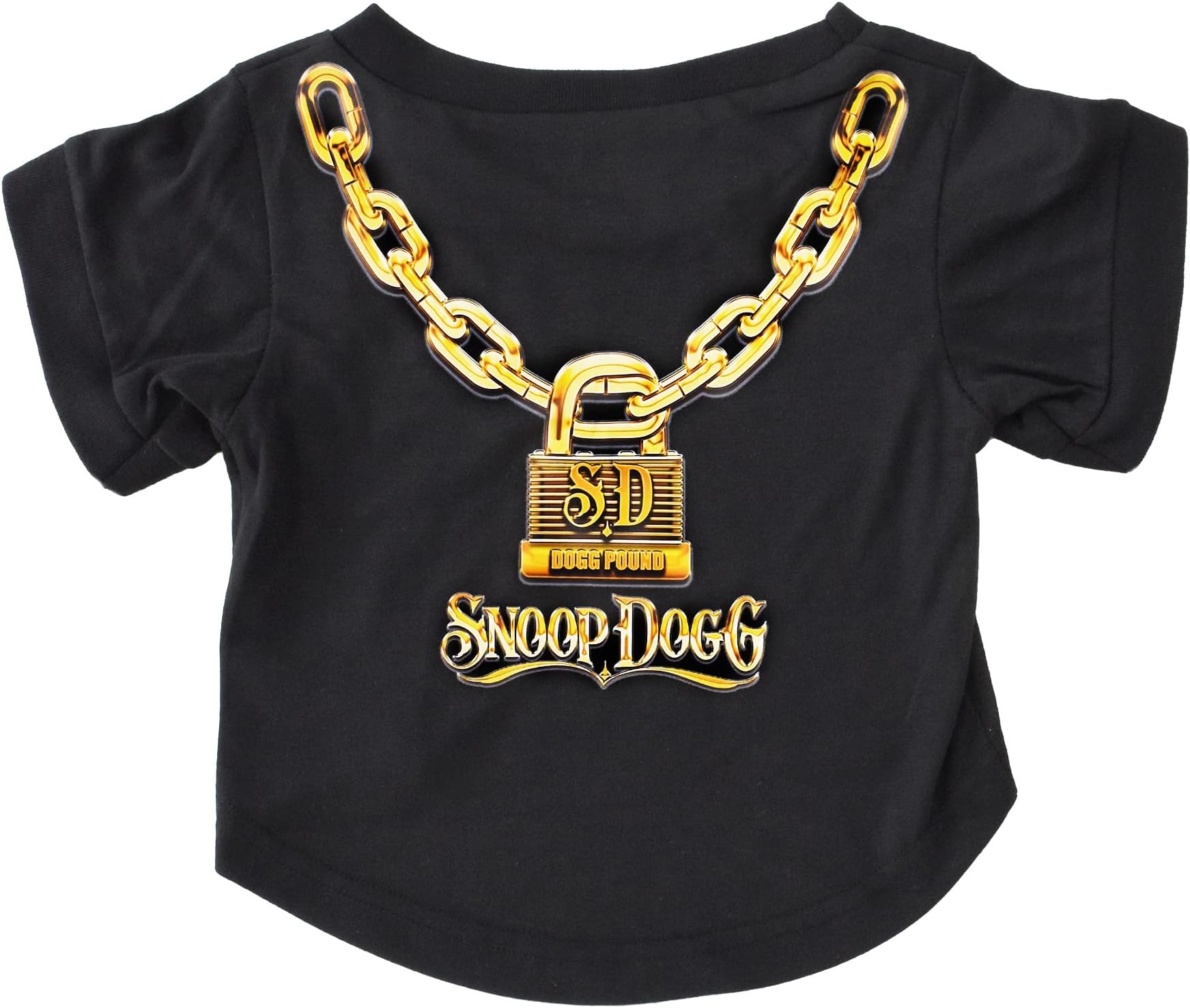 Snoop Doggie Doggs Deluxe Pet T-Shirt, Off The Chain, Large