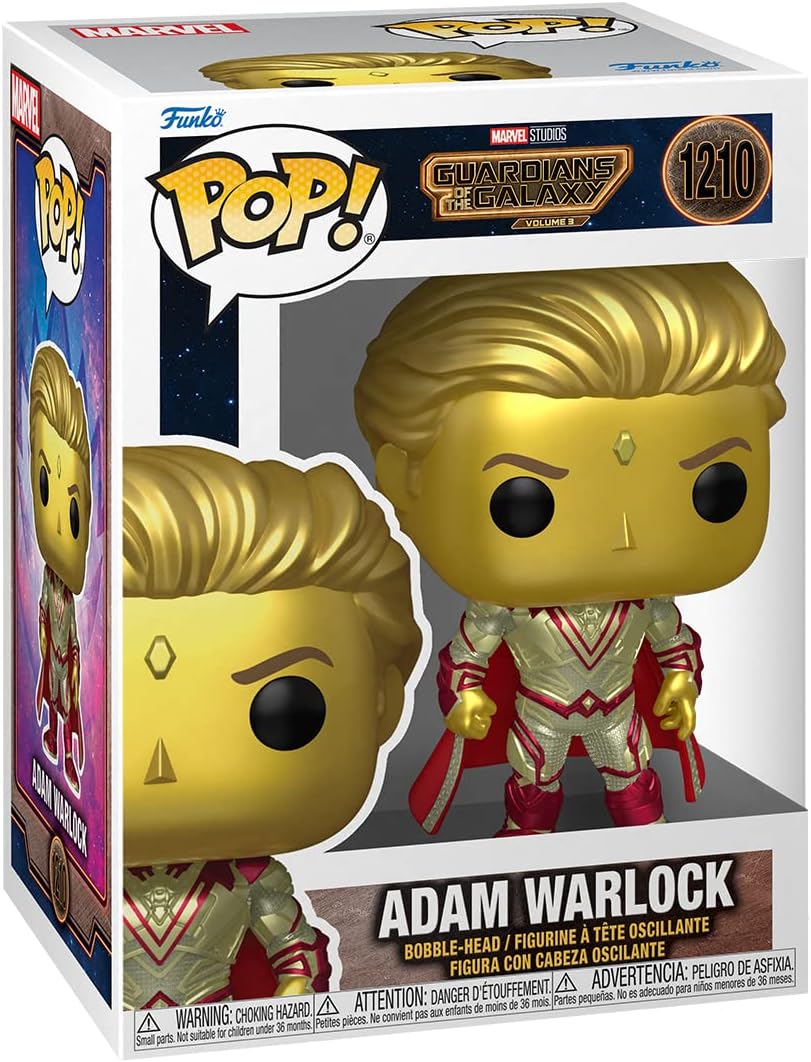 Funko POP! Vinyl: Marvel - Guardians of The Galaxy 3 - Adam Warlock - Collectable Vinyl Figure - Gift Idea - Official Merchandise - for Kids & Adults - Movies Fans - Model Figure for Collectors