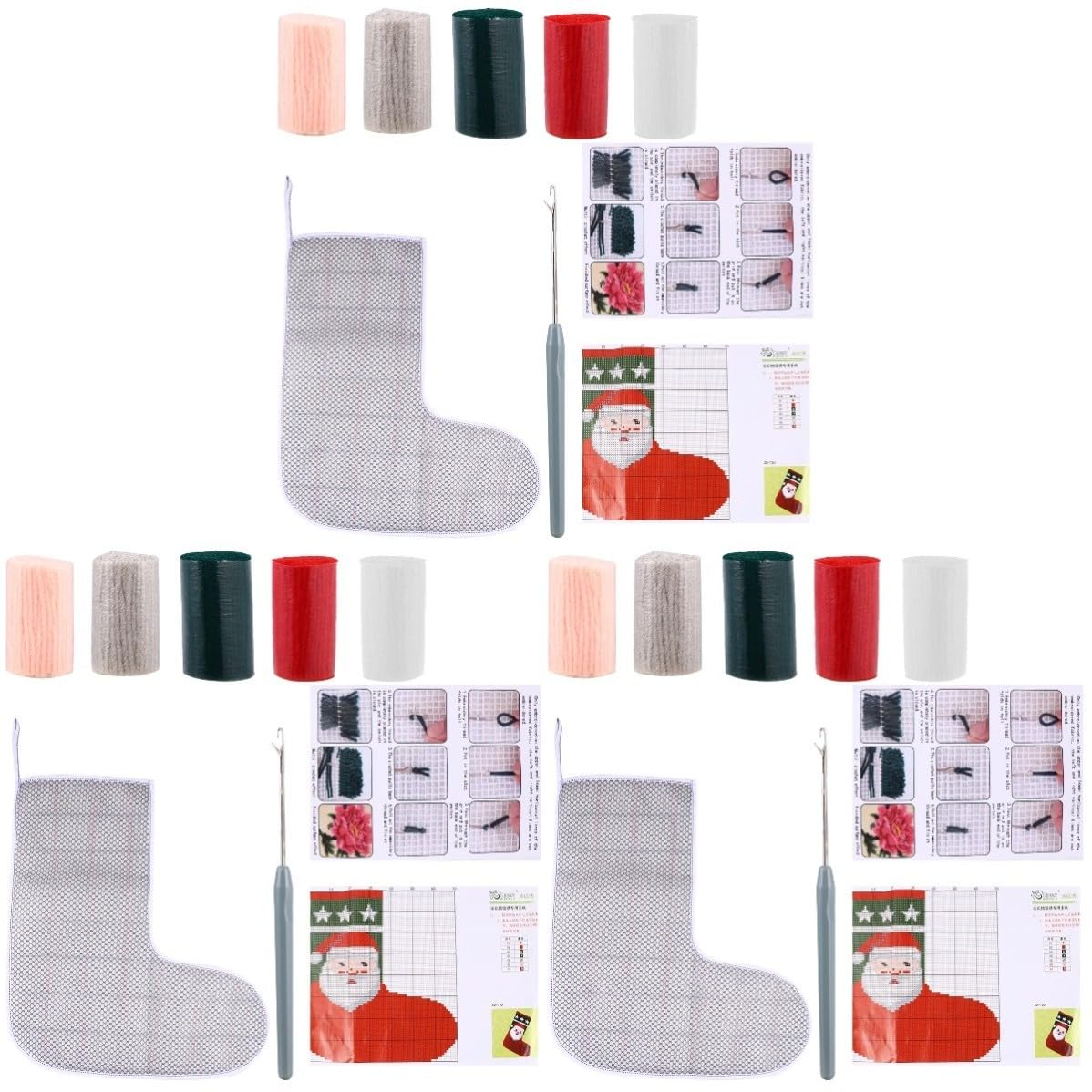 Gatuida 3 Sets Weihnachten Mottoparty Weihnachts Bastelset Junge Mädchen