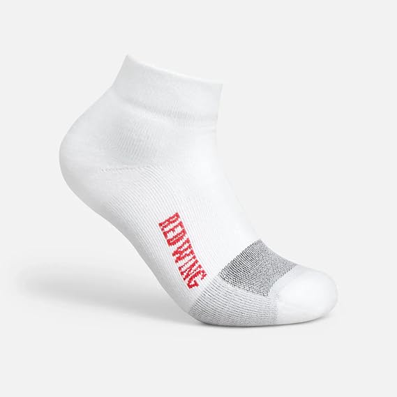 Red Wing Shoes Coolmax Medium Weight Quarter Crew Socks, Stretchable Coolmax Polyester/Nylon Blend