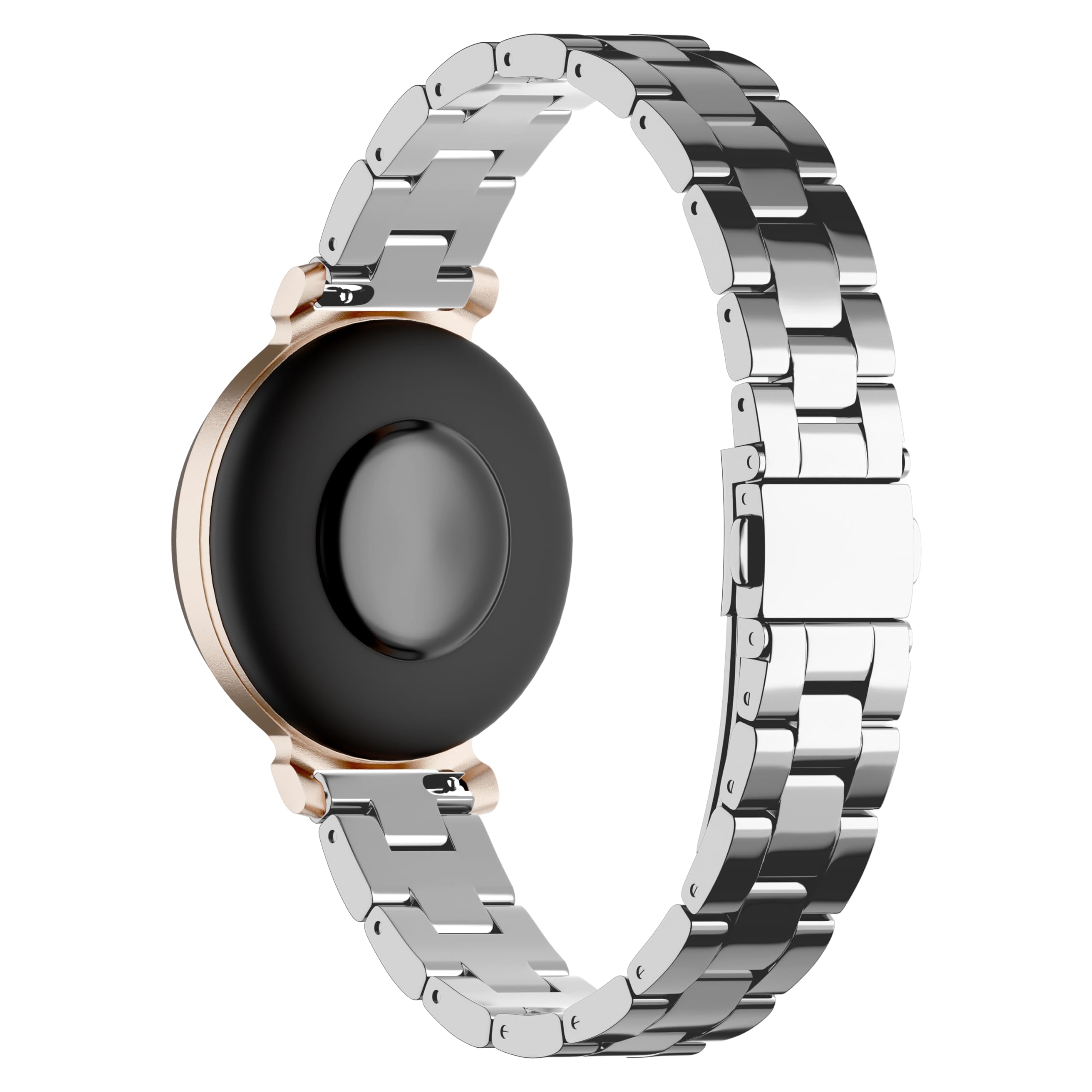 Bracelet de montre compatible avec Garmin Lily 2, 14 mm en métal classique, accessoire de rechange en acier inoxydable pour femme, compatible avec Lily2