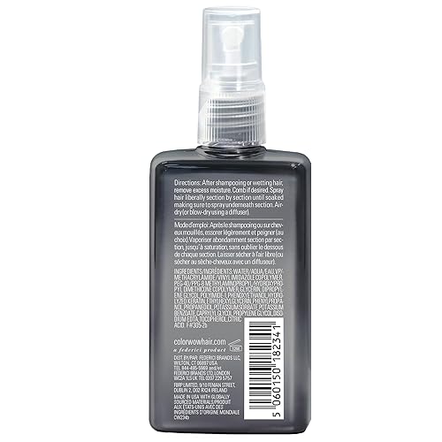 Vista 14 de COLOR WOW Dream Coat para cabello rizado: rizos sin encrespamiento fáciles Spray que aumenta la humedad, fórmula que mejora los rizos