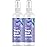 ASUTRA Yoga Mat Cleaner Spray Bundle (Peaceful Lavender), 4 fl oz (Pack of 2) - No Slippery Residue, Organic Essential Oils, Deep-Cleansing for Fitness Gear & Gym Equipment