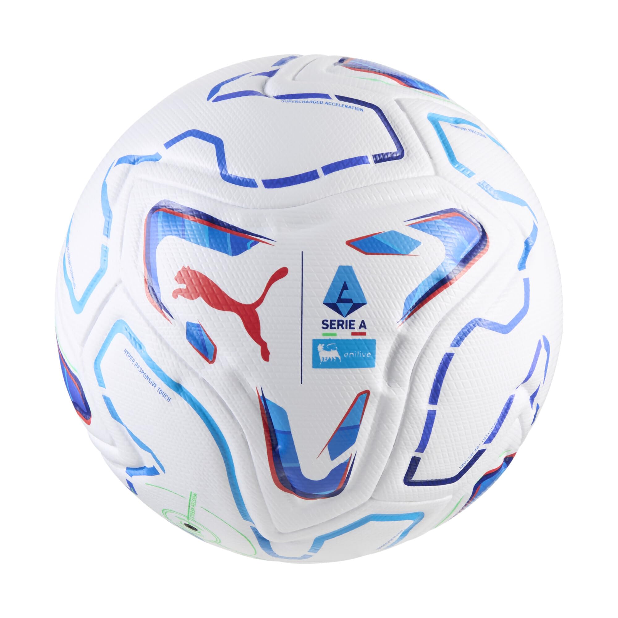 PUMA Pallone da Calcio Stellar Nitro™ Ultimate Serie A (FIFA® Quality PRO) 5, White Multicolor
