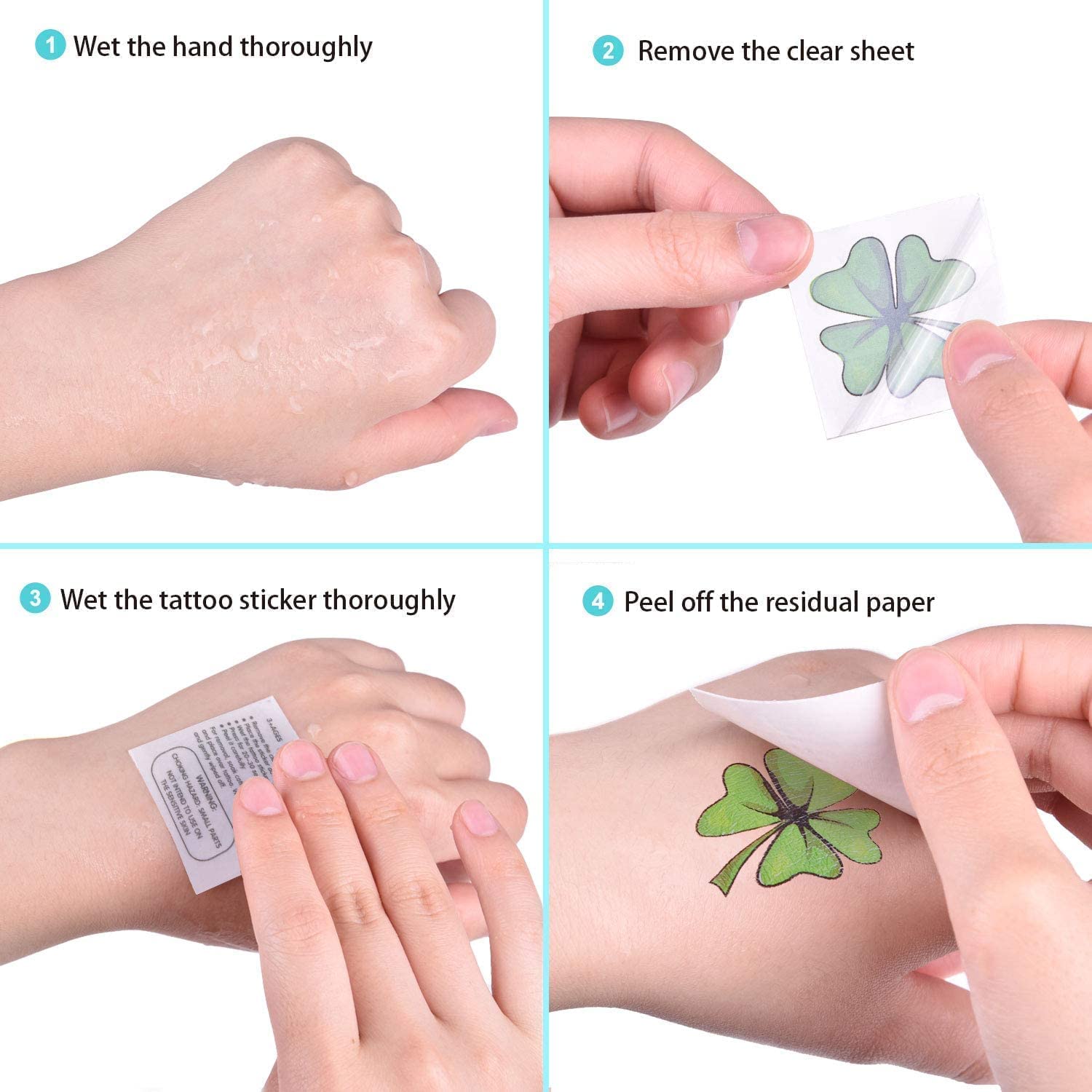 Pièces D'or Avec Le Trèfle De La Saint-patrick. Pièces D'or 3d. Symbole