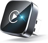 Vista 8 de Adaptador inalámbrico CarPlay 2 en 1 2026 compatible con Apple CarPlay y Android Auto, mini Bluetooth USB A y USB C Dongle Convertir con cable a