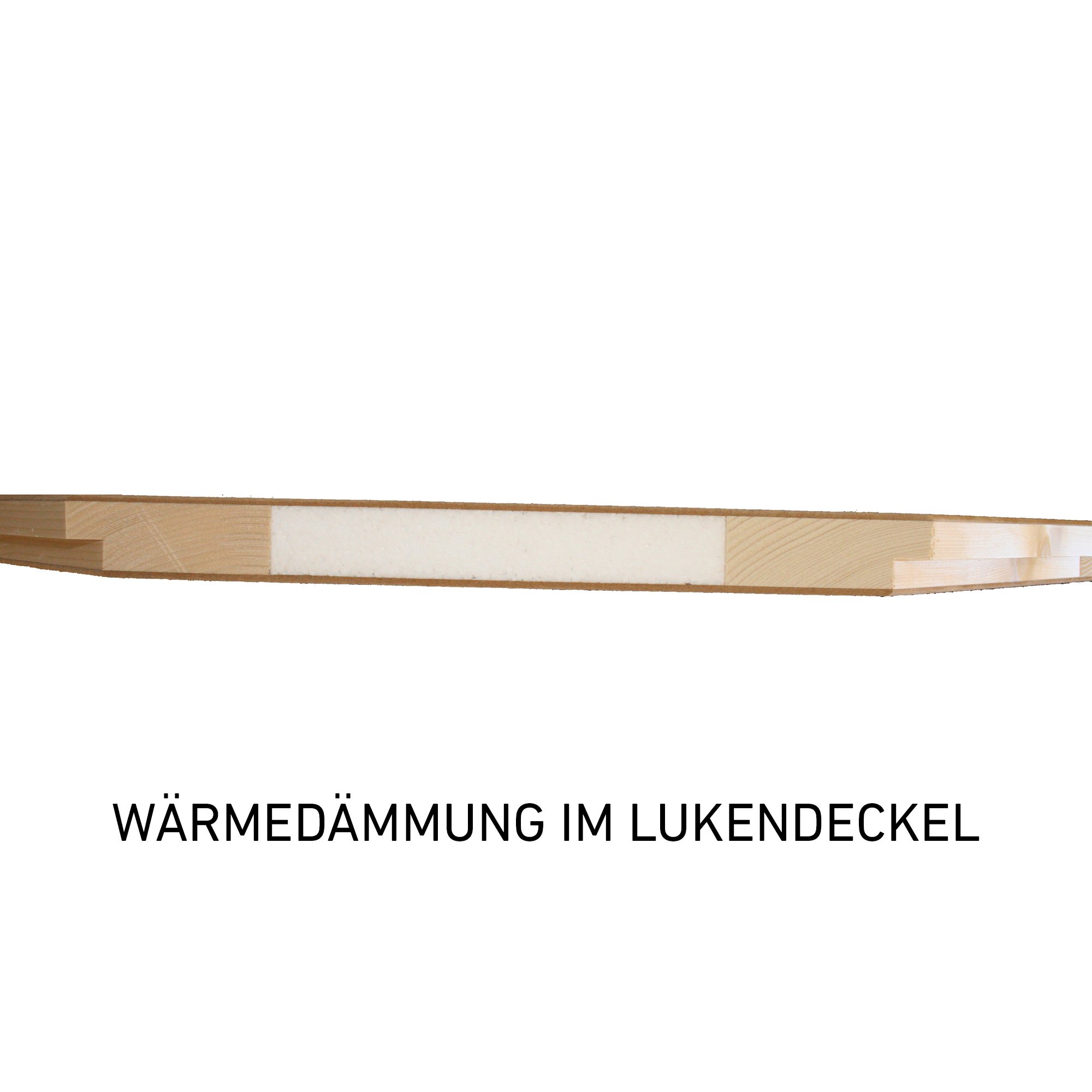 DOLLE Bodentreppe wärmegedämmt U-Wert 1,16 130 x 70 cm Lichte Raumhöhe bis 285 cm