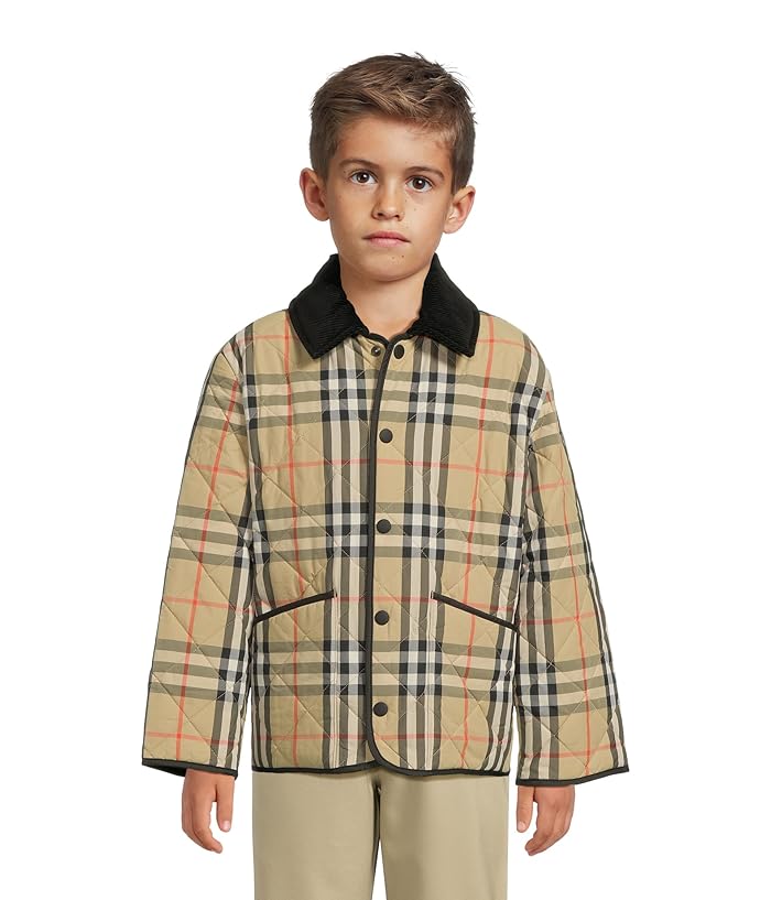 Boy's Burberry Kids Milo Check Quilted Jacket (big Kids) | Zappos.com Boy's Burberry Kids Milo Check Quilted Jacket (big Kids) | Zappos.com