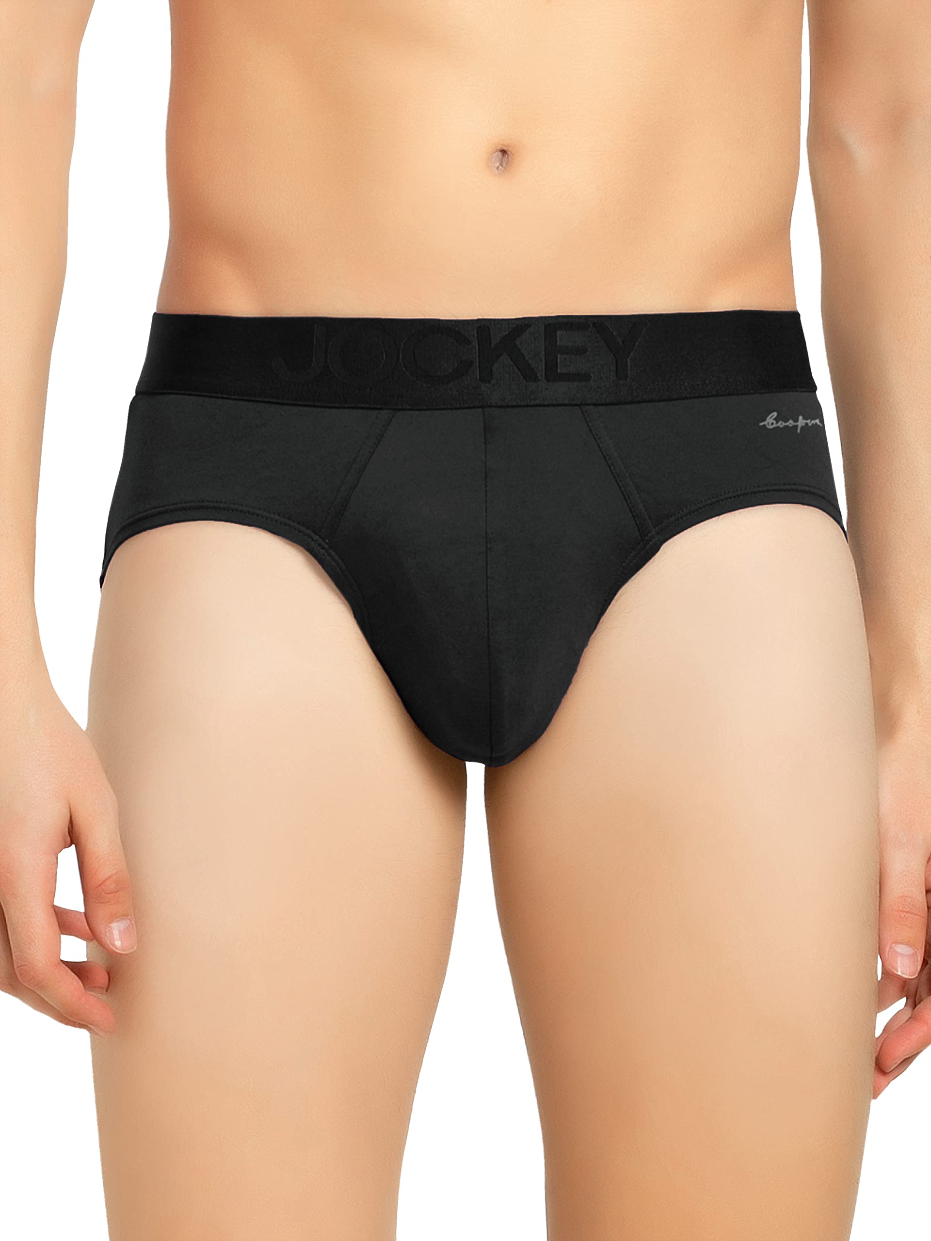 Jockey HG20 Men's Soft Touch Microfiber Elastane Stretch Brief with Ultrasoft Waistband
