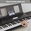 Yamaha PSR-EW320 Portable Beginner Keyboard, 650 Authentic Instrument Voices and 76 Keystroke Sensitive Keys with 48 Note Polyphony, Includes 2 Online Classes