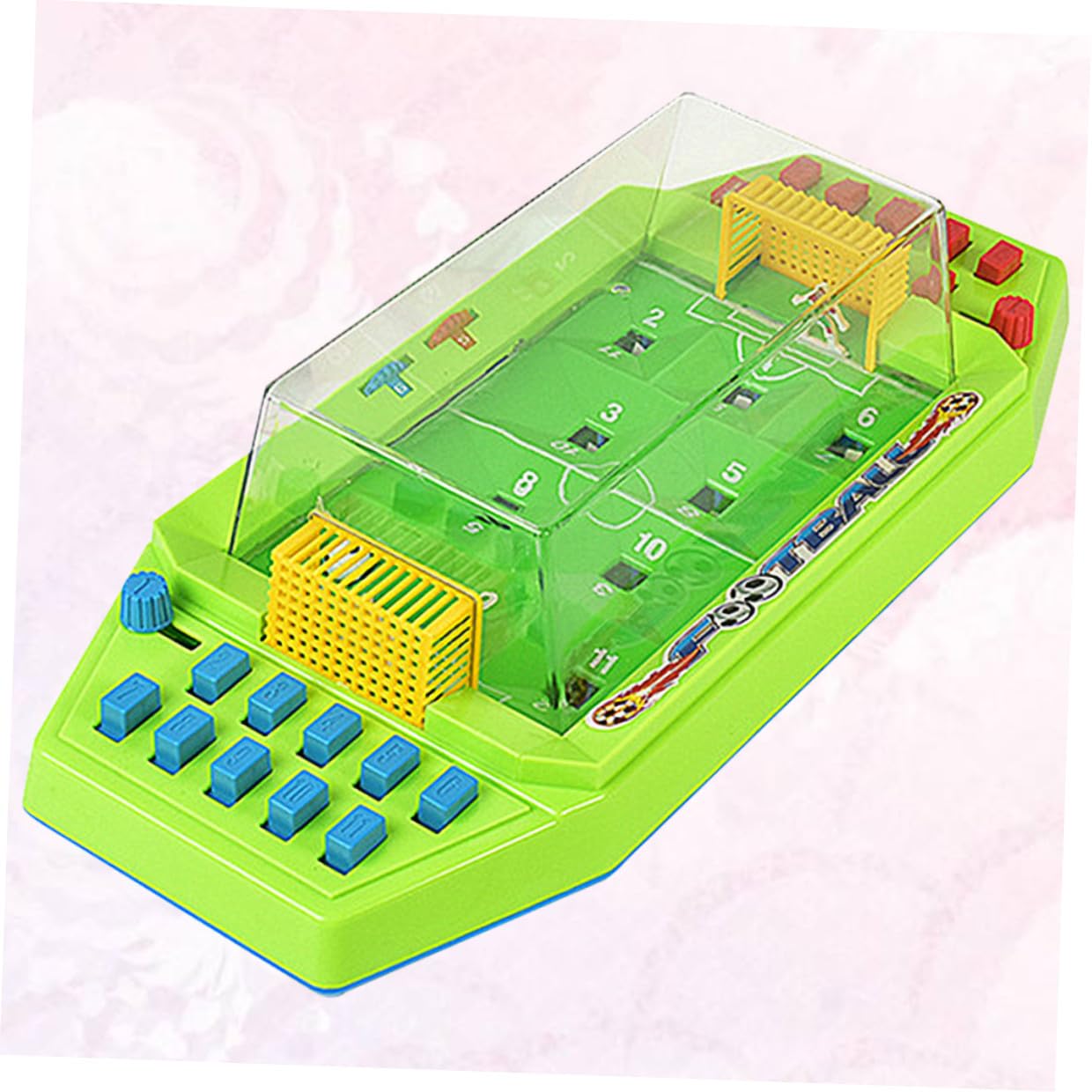 Mini Giocattolo da Calcio Balilla da Tavolo per Ragazzo Ragazza, Gioco Interattivo in Plastica Durevole, Dimensioni Compatte per Feste e Compleanni, Gioco Educativo