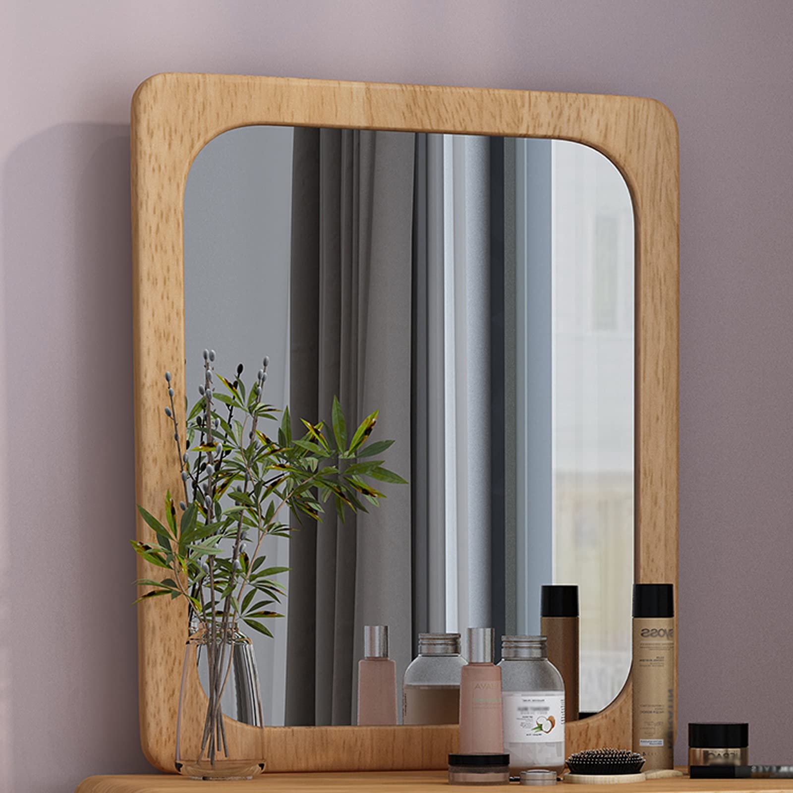 Amazon｜ドレッサー 取り外し可能な鏡と張りの張りのスツール