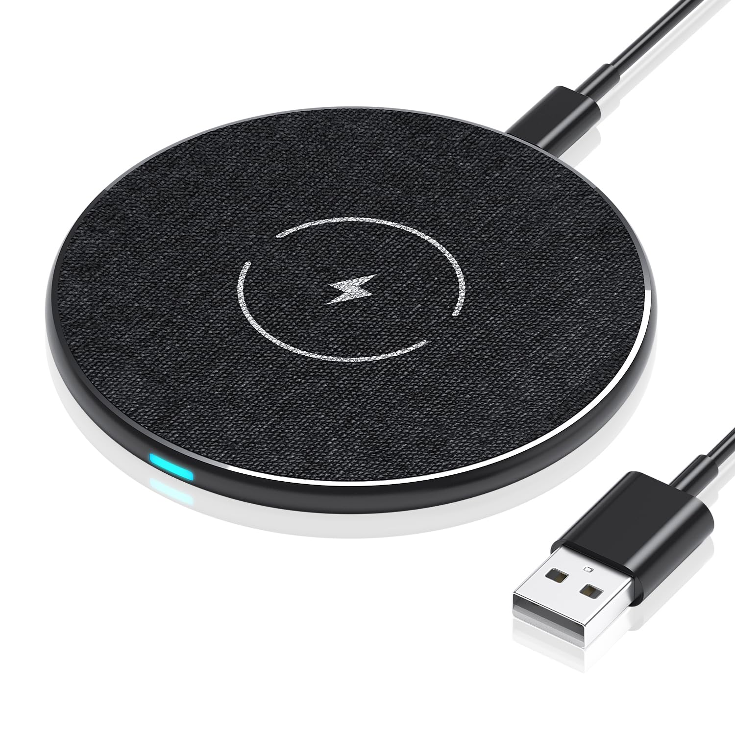 Draadloze lader, tot 20W snelle draadloze lader compatibel met Samsung Galaxy S23/S22/S21/S20/S10, het draadloze laden compatibel met iPhone 14/13/12/11 reeksen