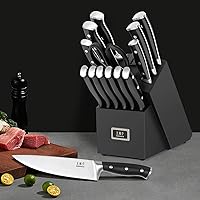 Vista 5 de Premium Chef Knife Set,High Carbon Stainless Steel Ergonomic Rivet Handle,Sharp Knife Set for Kitchen,Hundreds of Years of Masterful