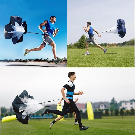 Newthinking Running Parachute, Sprint Speed Training Resistance Parachute
