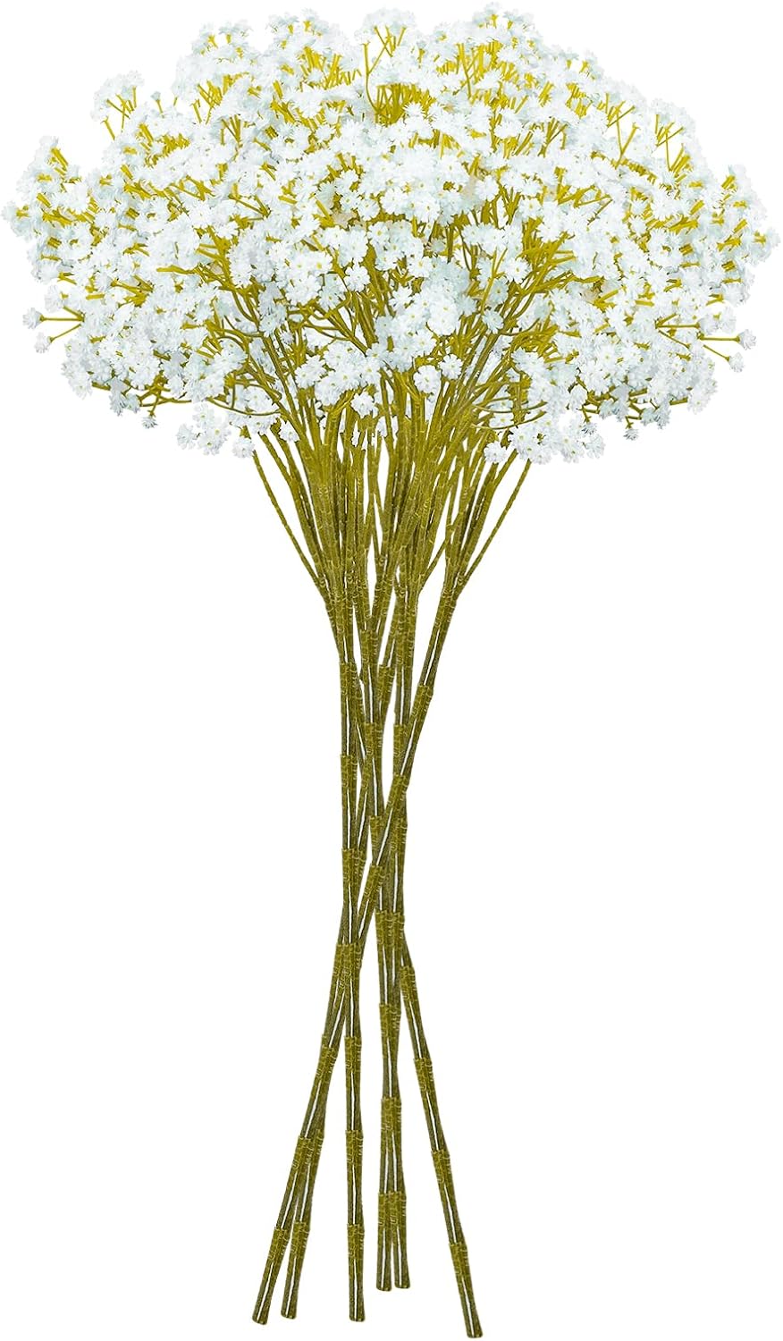 JIFTOK Babys Breath Artificial Flowers, 12 Pcs Fake Flowers