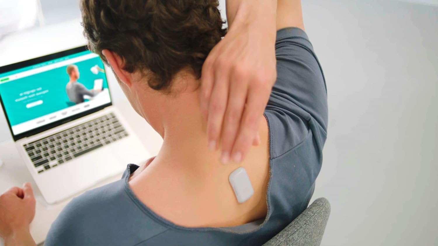 Upright GO 2 Lighter, Smaller Posture Corrector | Strapless, Discrete, Easy to Use Trainer with 30 Hours Battery Life | 1-Touch Sync App and Training Plan | Build Confidence